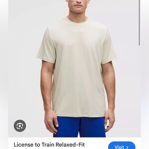 Lululemon Men’s License to Train Tshirt